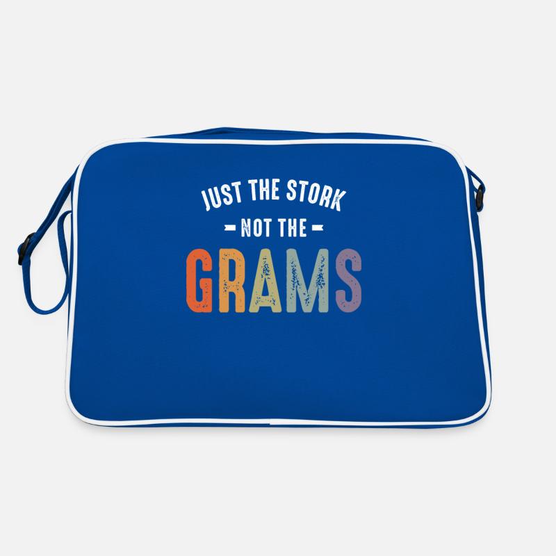Juste la cigogne, pas les grammes - Grand-mère maman Sac Retro