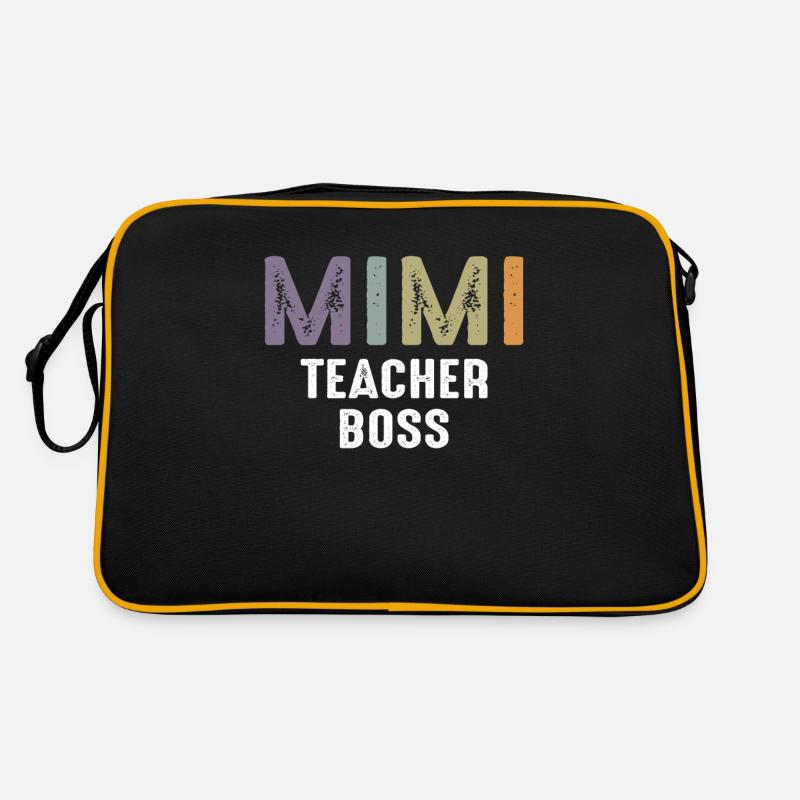 Mimi Lehrerin Boss - Oma Mama Retro Tasche