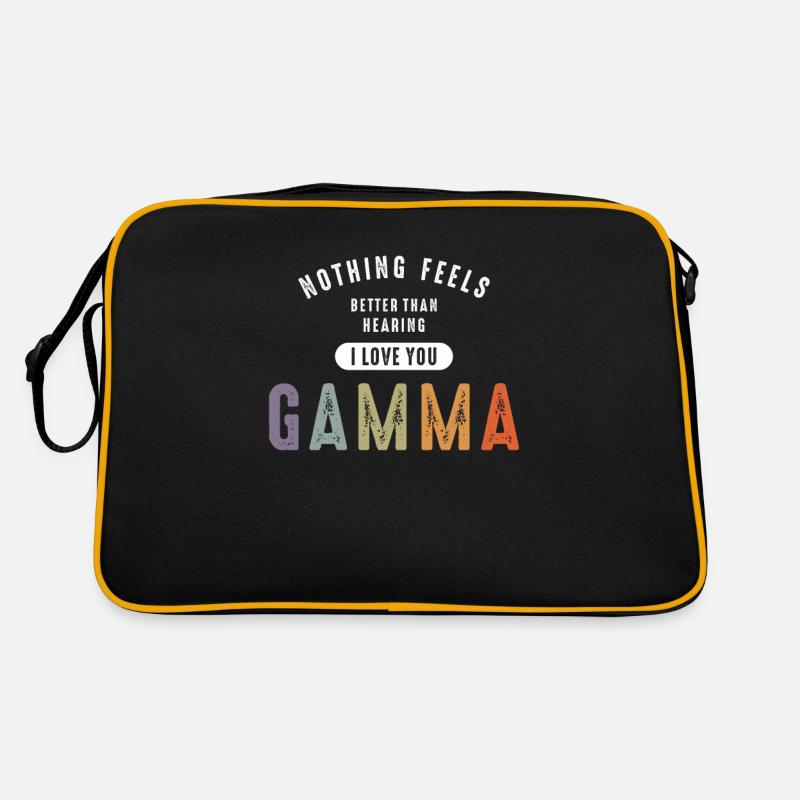 Ich liebe dich Gamma - Oma Mama Retro Tasche