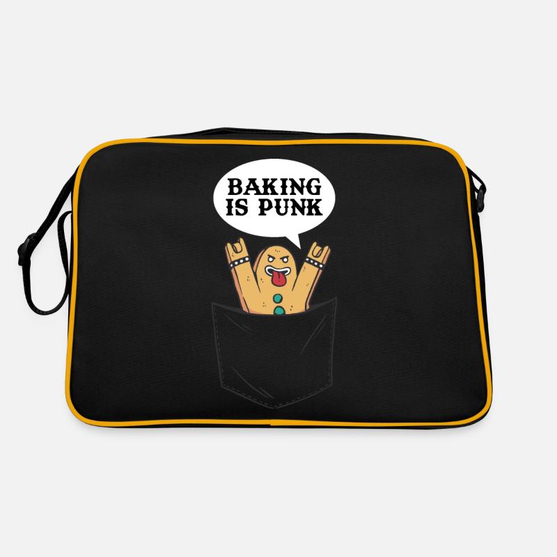 Baking Is Punk Baking Gift Retro Bag