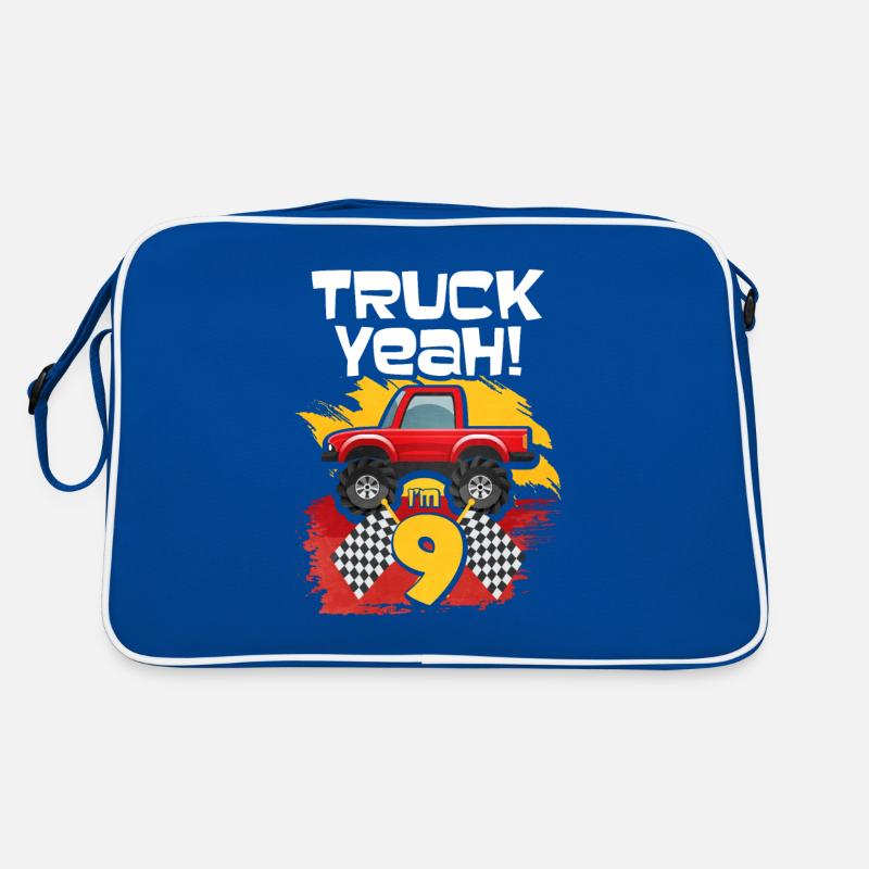 9. Geburtstag Retro Tasche