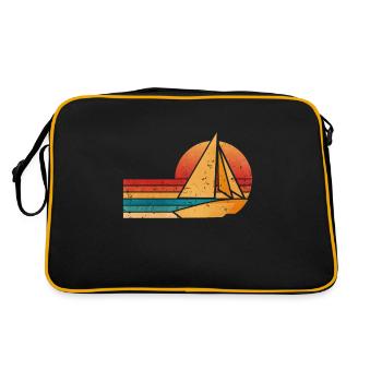 Catamaran - Sac Retro - noir/or - Dos