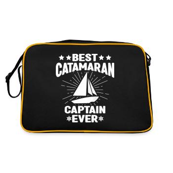 Catamaran - Sac Retro - noir/or - Dos