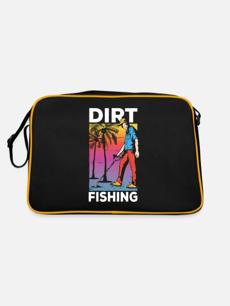 Dirt Fishing Détection de métaux Détection de métaux - Sac Retro - noir/or - Dos