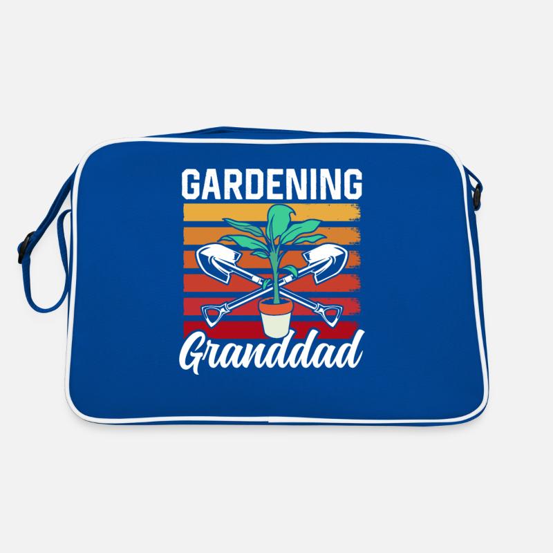 Gartenarbeit Großvater Garten Opa Gärtner Retro Tasche