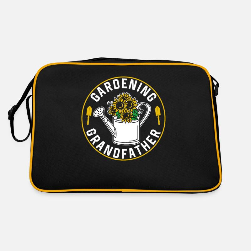 Gartenarbeit Großvater Garten Opa Gärtner Retro Tasche