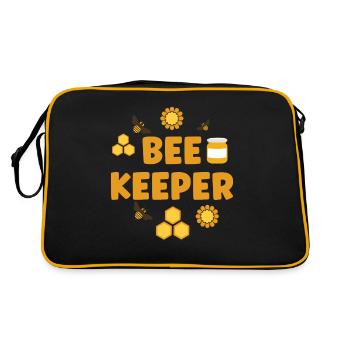 Apiculture Apiculteurs - Sac Retro - noir/or - Dos