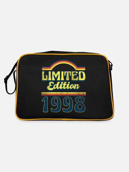 Edition Limitée Millésime 1998 - Sac Retro - noir/or - Dos