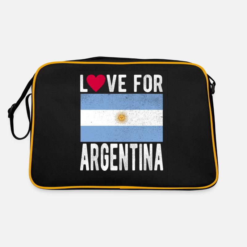 ARGENTINA flag Retro Bag