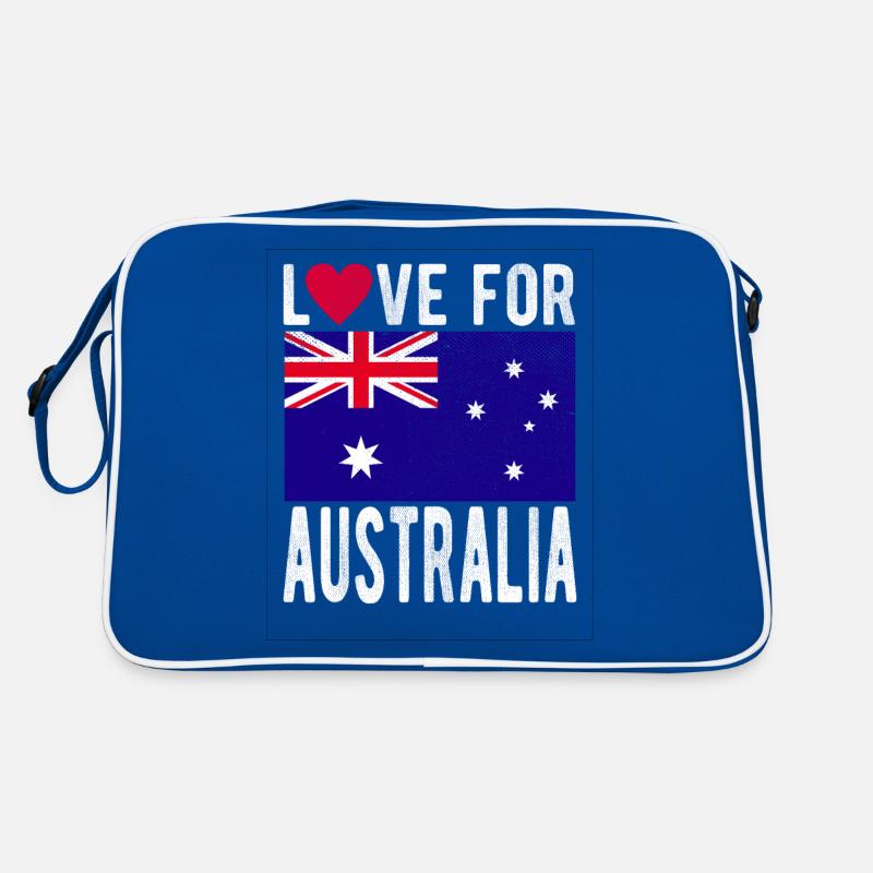 Australia Flag Retro Bag