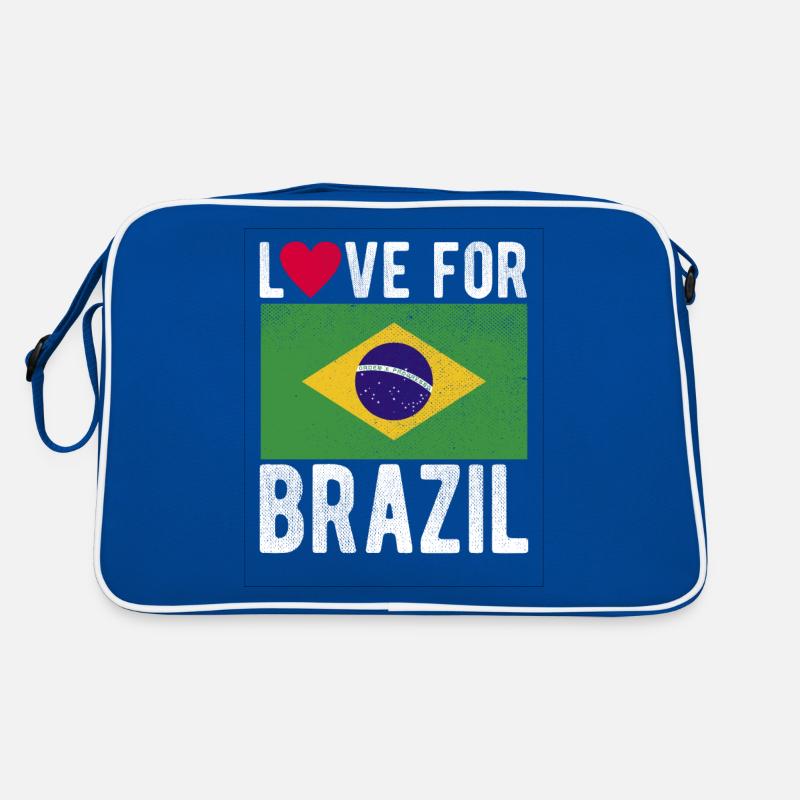 Drapeau du Brésil Sac Retro