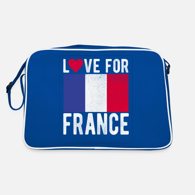 French flag Retro Bag