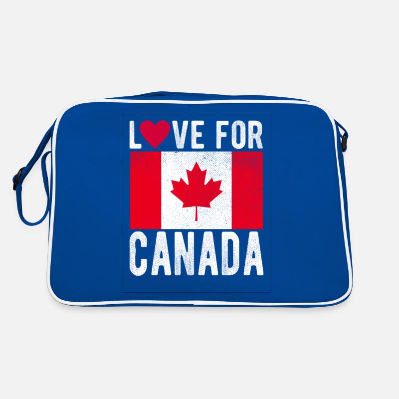 Drapeau du Canada Sac Retro
