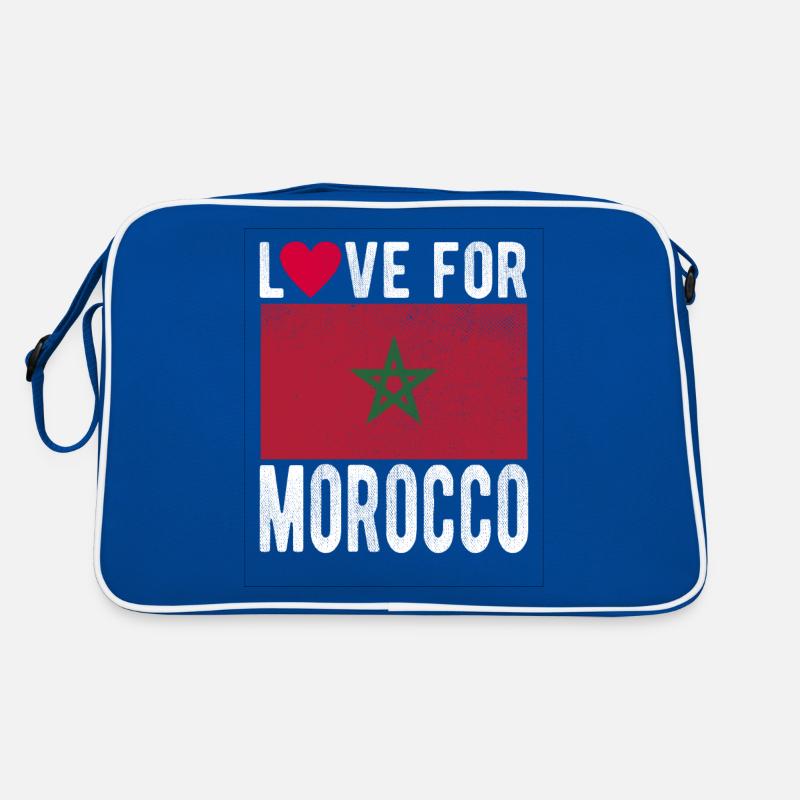 Drapeau du Maroc Sac Retro