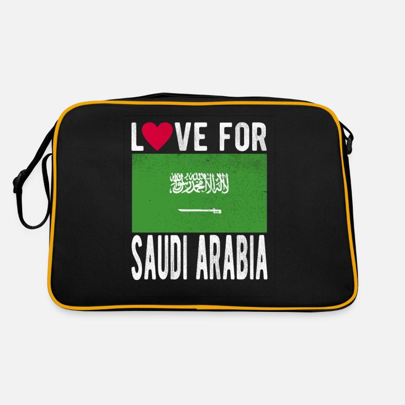Drapeau de l’Arabie saoudite Sac Retro