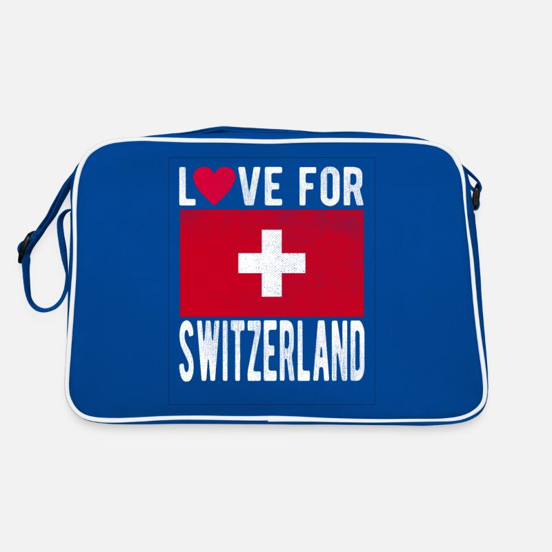 Drapeau de la Suisse Sac Retro