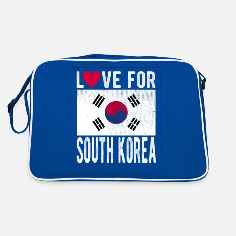 Drapeau de la Corée du Sud Sac Retro