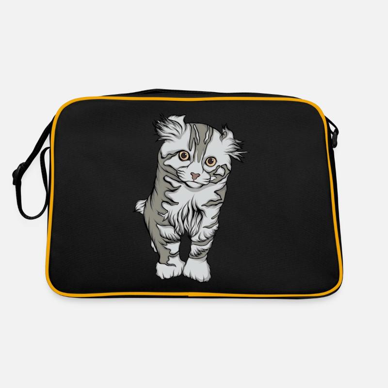 Katzendame Retro Tasche