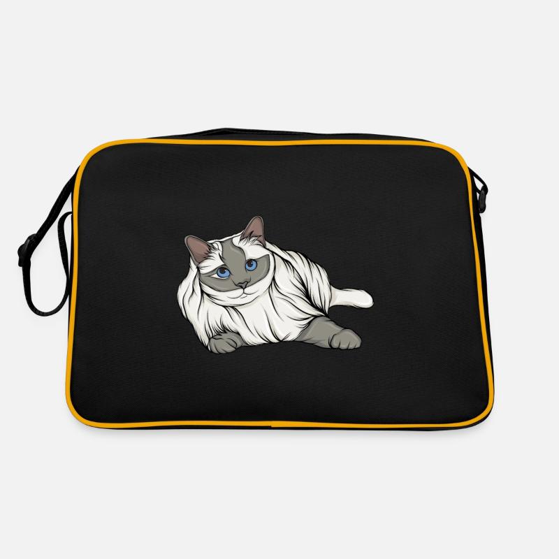 Dame aux chats Sac Retro
