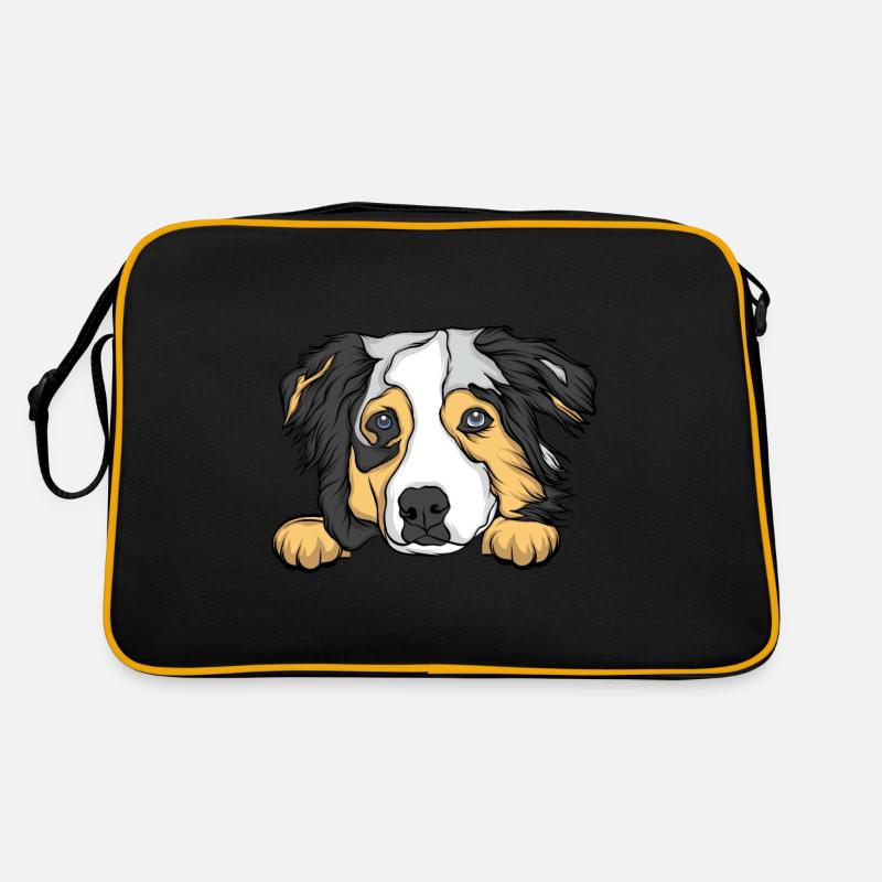 Hund Retro Tasche