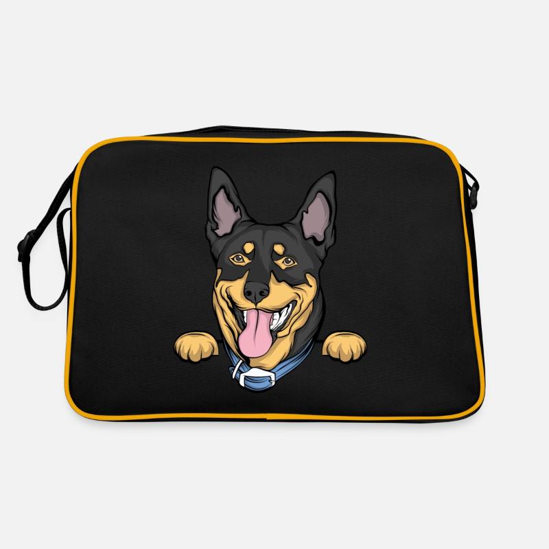Dobermann Retro Tasche