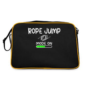 Fitness Roping - Jumping rope for women - Retro Bag - black/gold - Back