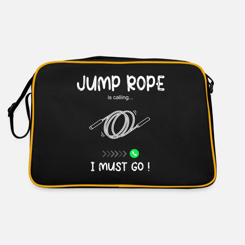Jump Rope Calling - Seilspringen Retro Tasche