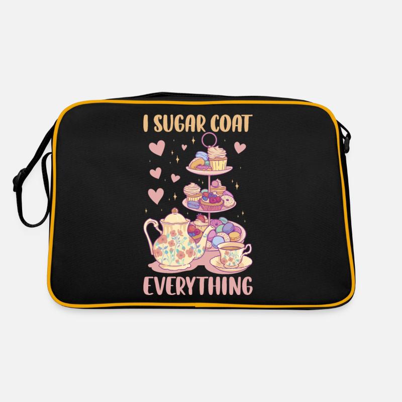 I Sugar Coat Everything Baking Gift Sac Retro