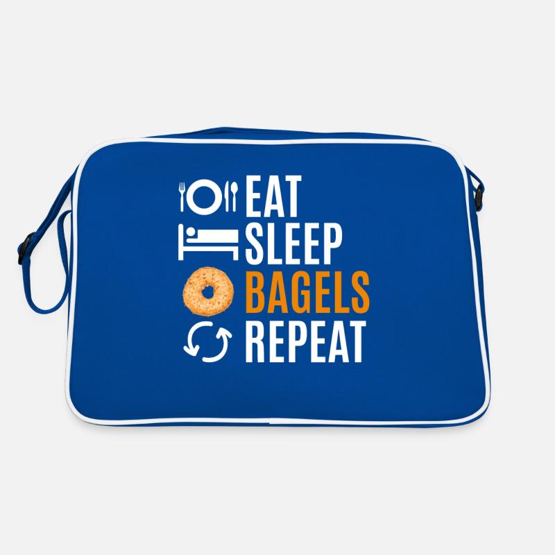 Bagel Bagels Geschenk Retro Tasche