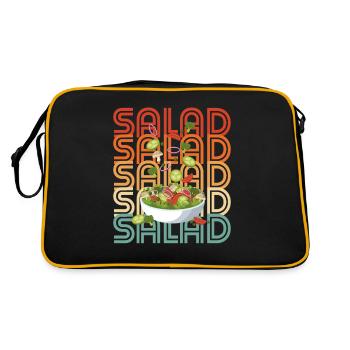 Salade rétro - Sac Retro - noir/or - Dos