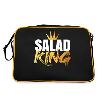 Salade King - Sac Retro - noir/or - Dos