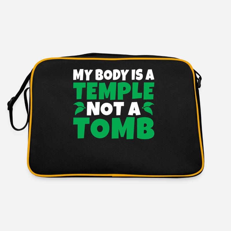 Veggie Lover Vegan Cadeau Sac Retro