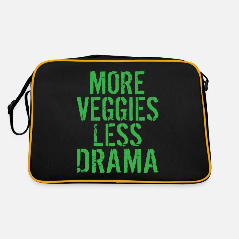 Veggie Lover Vegan Cadeau Sac Retro
