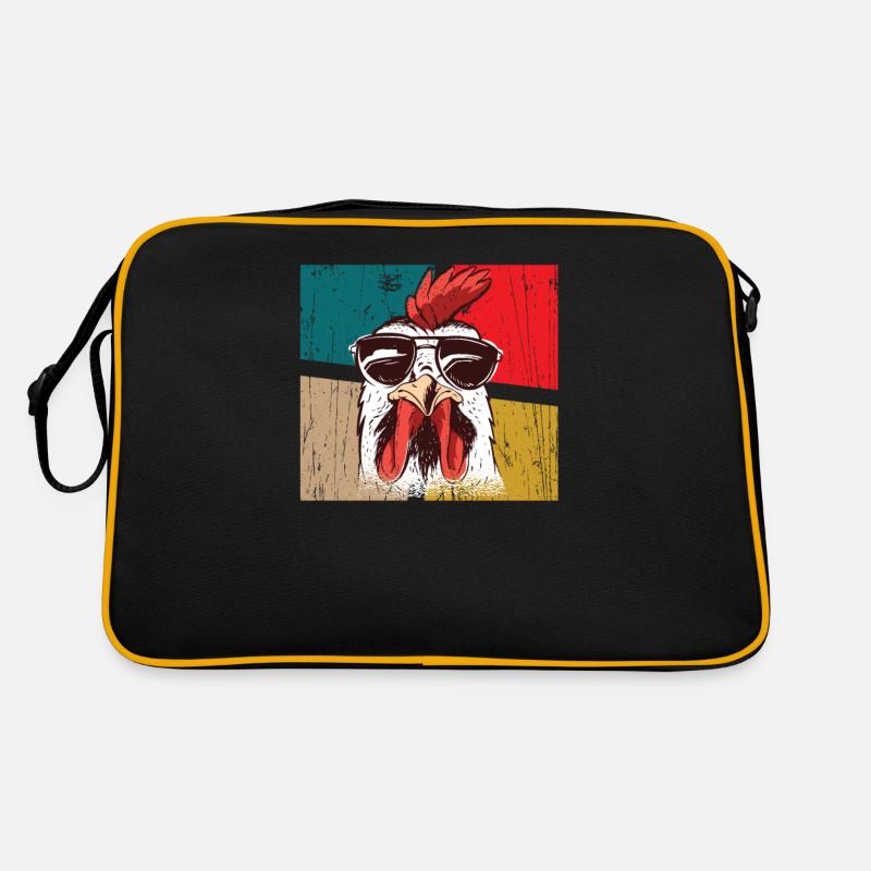 Big Hen Cool Chicken Retro Bag