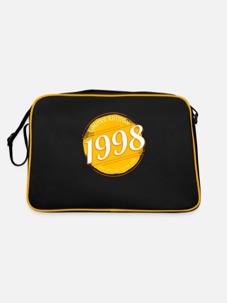 Edition limitée 1998 et toujours aussi sexy - Sac Retro - noir/or - Dos