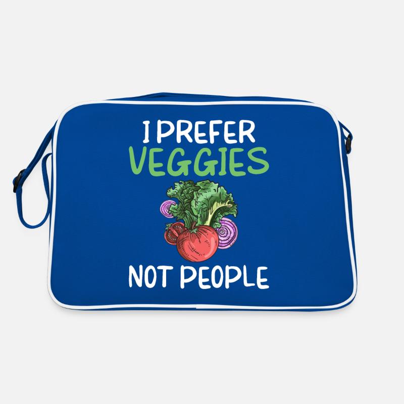 Veggie Lover Vegan Gift Retro Bag