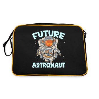 Futur astronaute Rocket Space Astronomy - Sac Retro - noir/or - Dos