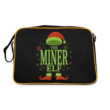 Mineurs Elfe de Noël - Sac Retro - noir/or - Dos