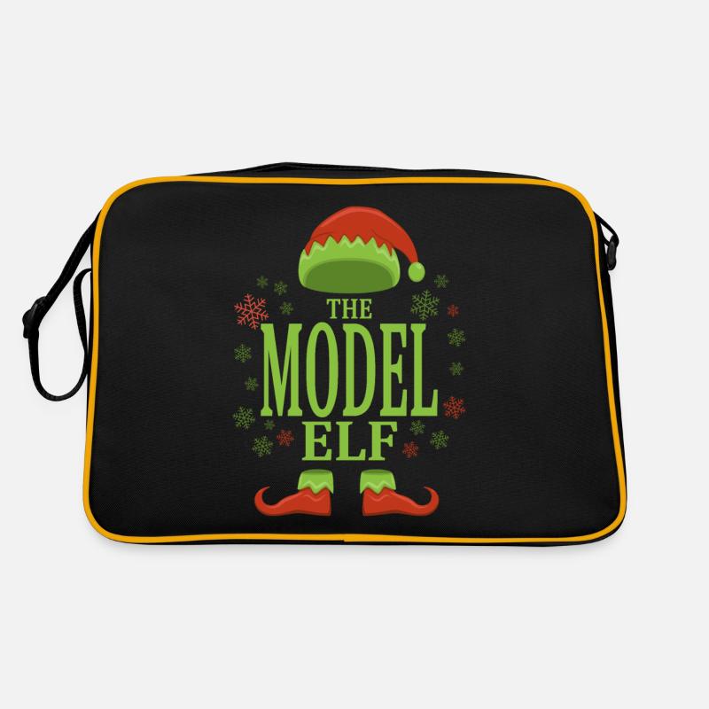 Model Christmas Elf Retro Bag
