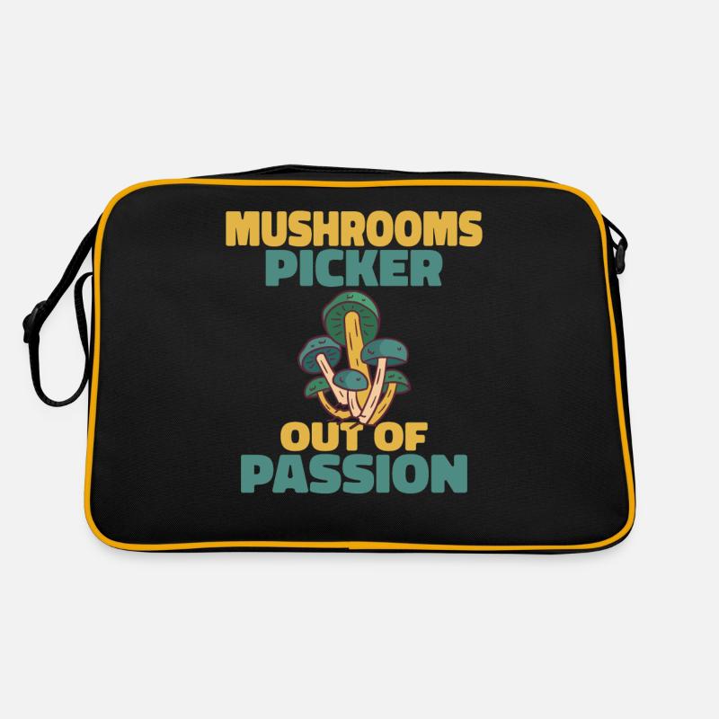 Fungi Hunter Mushroom Hunter Gifts Retro Bag
