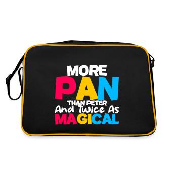 Plus de Pan que Peter et deux fois plus magique 4 - Sac Retro - noir/or - Dos