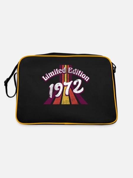 Limited Edition 1972 Vintage - Retro Bag - black/gold - Back