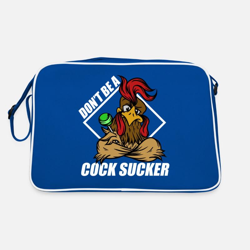 Ne sois pas un suceur de bite Sac Retro