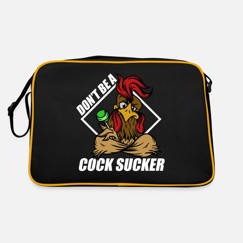 Ne sois pas un suceur de bite Sac Retro
