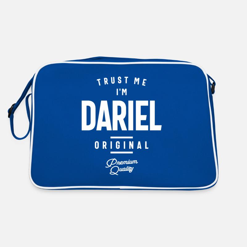 Trust Me I'm Dariel Personalized Name Retro Bag