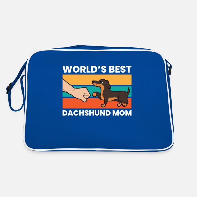 Meilleure maman teckel du monde Maman teckel Maman Chien Teckel Sac Retro