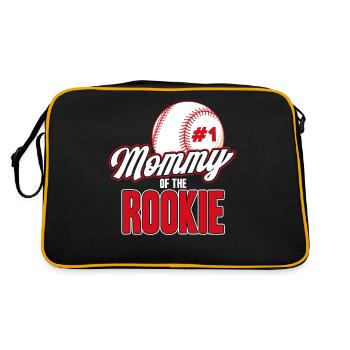 Mommy Of The Rookie Baseball - Retro Bag - black/gold - Back