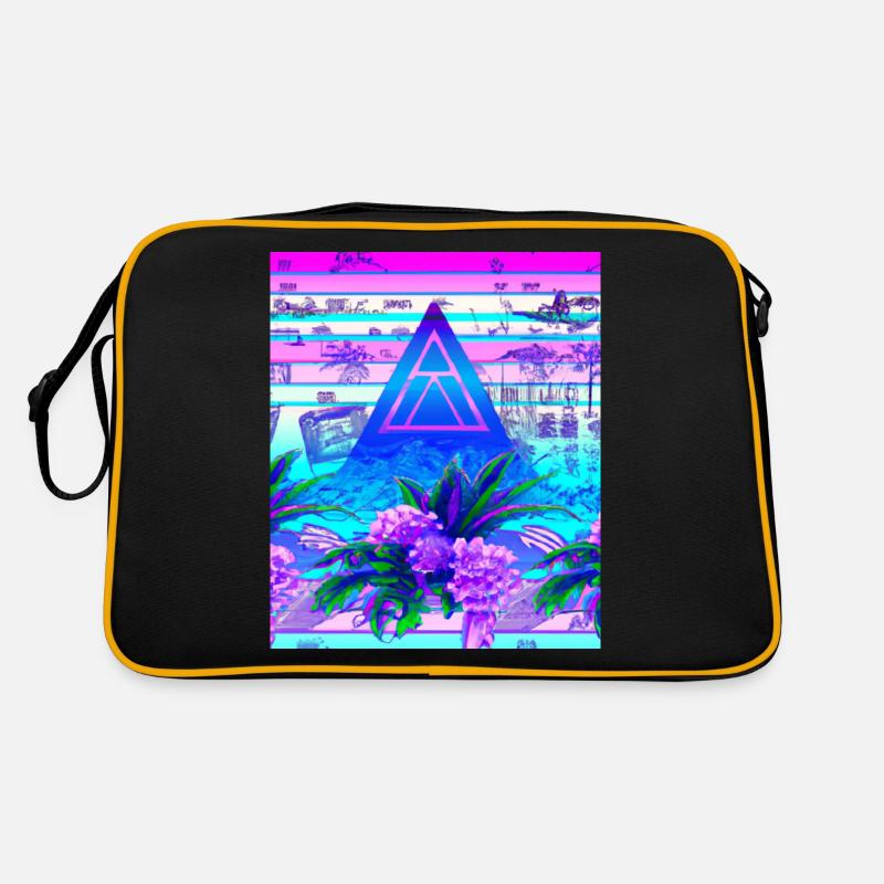 Synthwave Sun Hawaii Vaporwave Aesthetic Retro Bag