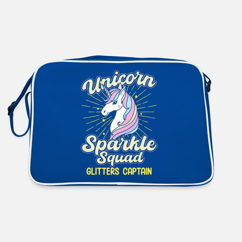 Unicorn Sparkle Squad Cutter Captain Retro Tasche