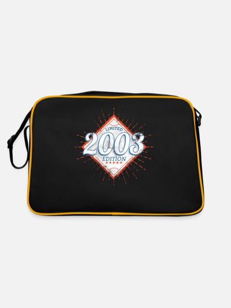 Limited Edition 2003 Vintage - Retro Bag - black/gold - Back